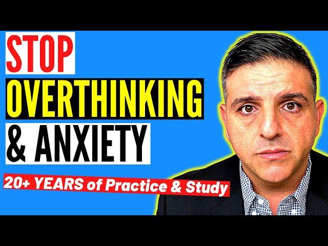 How To Stop Overthinking Anxiety (Best Method!)