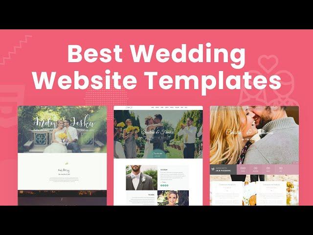 Create Your Wedding Website Using The Best Wedding Website Templates