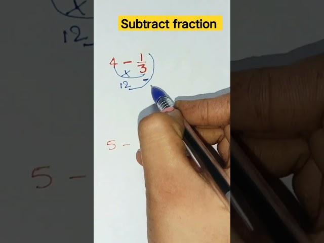 solve in seconds.. fraction trick for beginners.. #trending #mentoravika #viral #shorts