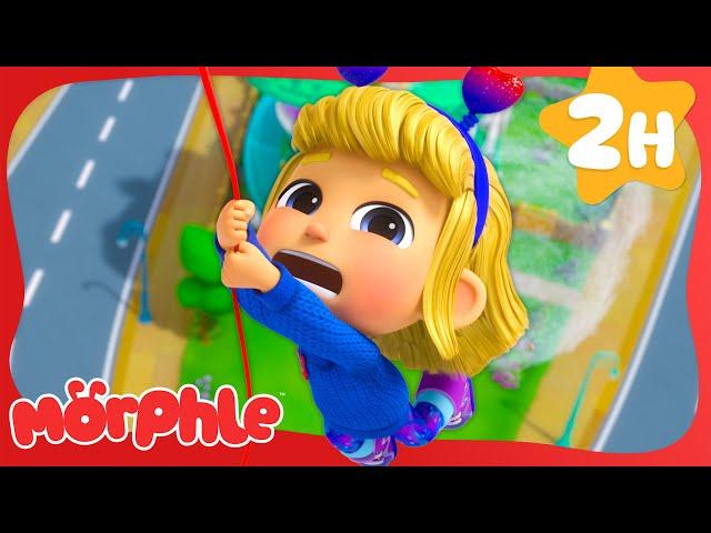 Windy Rescue Mission | 2 Hours of Morphle | Cartoons for Kids | Be Brave!