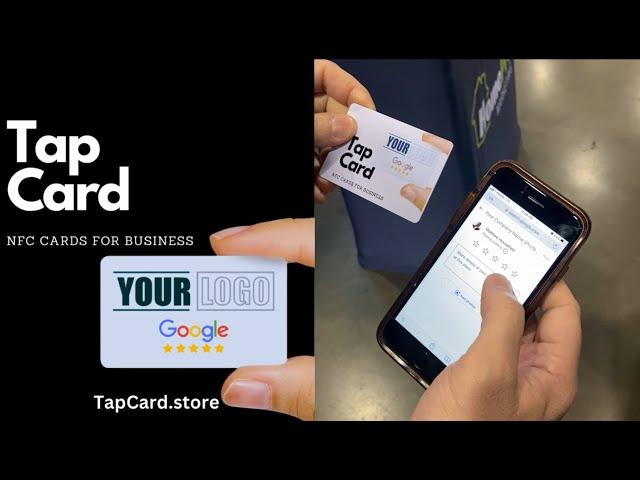 How to Get More Google Reviews using NFC Tap Cards