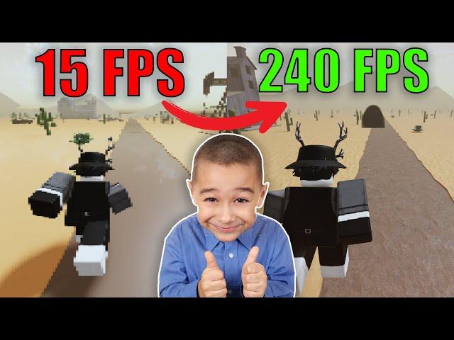 HOW TO BOOST YOUR FPS IN EVADE ROBLOX