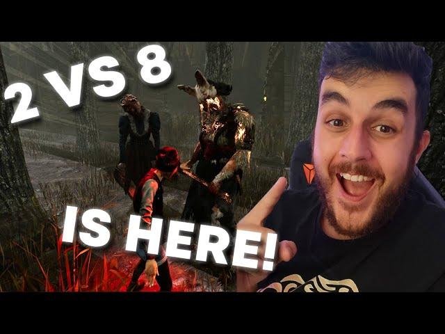 2 VS 8 IS HERE!! THE MOST CHAOTIC AND FUN GAMEMODE! | Dead by Daylight