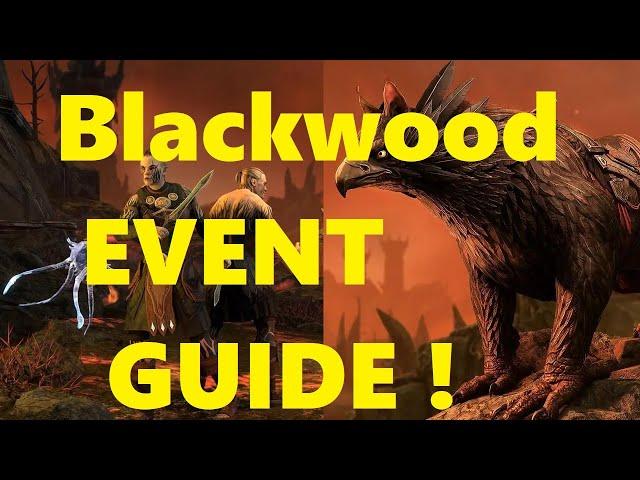 ESO BLACKWOOD Event Guide! - (Community Unlocks!) Elder Scrolls Online
