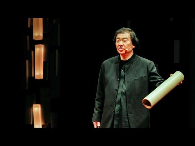 Shigeru Ban: Emergency shelters made from paper