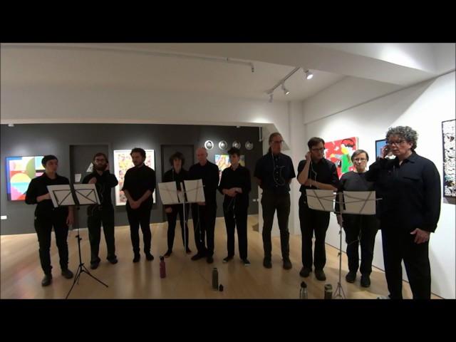 Long Tone Choir "Glacier 3" at Luggage Store Gallery 5/25/2017