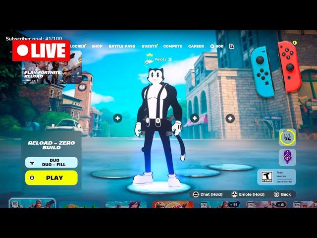  Fortnite Nintendo Switch Live Stream!! (Playing w/ Ranked!)