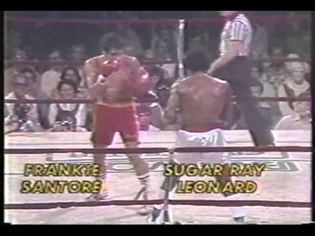 Sugar Ray Leonard vs Frank Santore