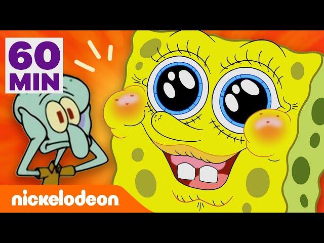 Bob Esponja | Bob Esponja por 1 Hora Sem Parar! | Nickelodeon em Português