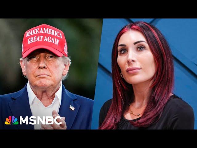 Trump cozies up to racist far-right conspiracy theorist Laura Loomer