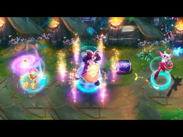 NEW Skins - K/DA Gragas, Cosplayer Neeko, Anniversary Sivir & Trundle - PBE Preview - League