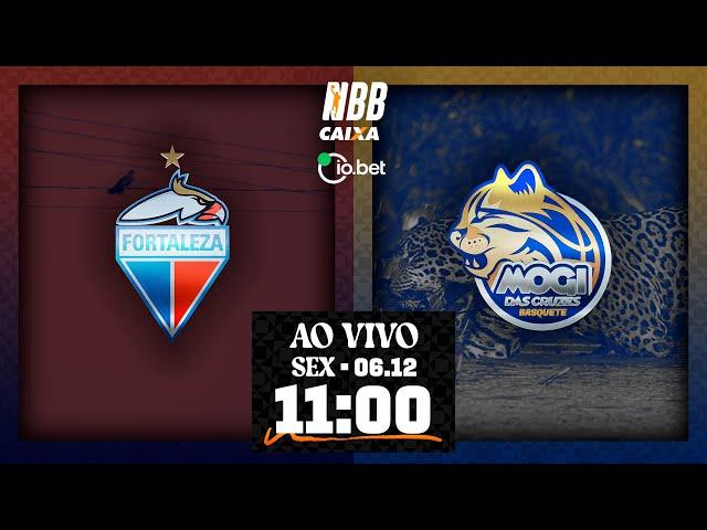 Fortaleza/Basquete Cearense x Mogi Basquete | NBB CAIXA 24/25 | 6/12/24 | Ao vivo com imagens  11:00