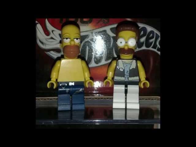 LEGO THE SIMPSONS 2014 MINIFIGURES LEAKED! Homer and Ned!