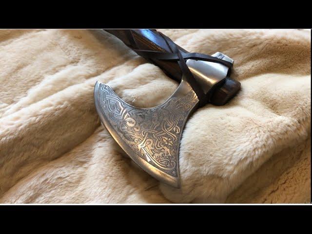 Ковка Топора Викингов Рагнара Forging a Viking Custom Ragnar Axe