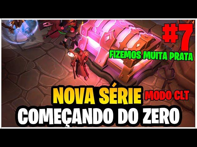 FIZEMOS MUITA PRATA E FAMA EM GUILD!! NOVA SÉRIE COMEÇANDO DO ZERO MODO CLT!! EP #7 | Albion Online