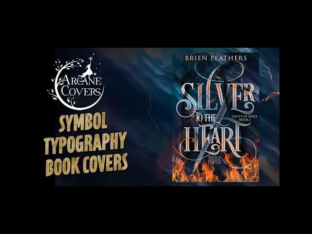 Fantasy Book Cover Designer, Silver to the Heart, Typography Speed Cover