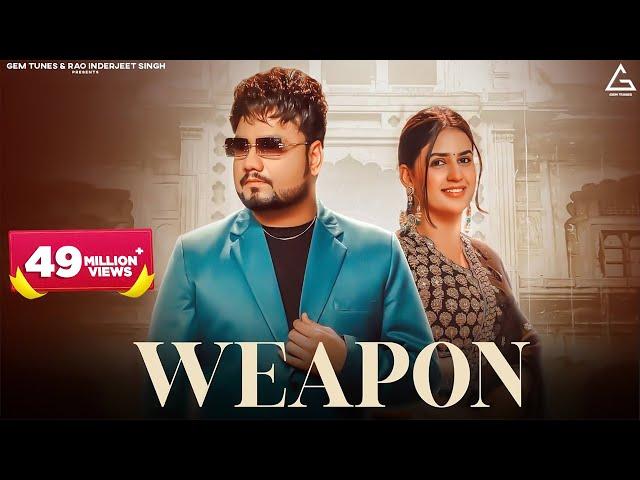 Weapon | Official Video | KD DESIROCK | Pranjal Dahiya | Komal Chaudhary | Haryanvi Song 2024