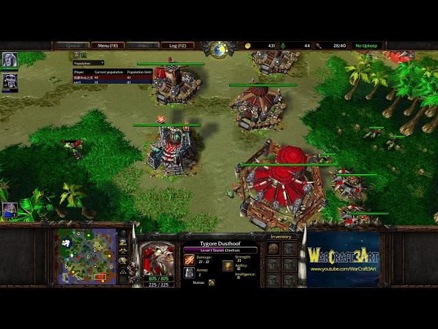 120(UD) vs Infi(ORC) - WarCraft 3 Frozen Throne - RN3677