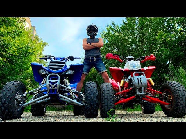 Сравнение Irbis Atv 250s и Yamaha Raptor 660r Внешка, Габариты и Управляемость! С китайца на Японца!