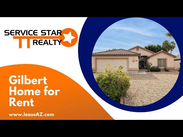 Gilbert Homes for Rent 3BR/2BA by Gilbert Property Management AZ | Service Star Realty