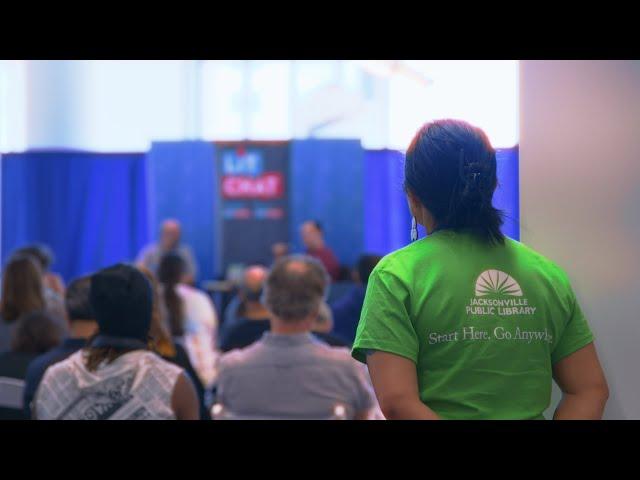 Volunteering at Jacksonville Public Library