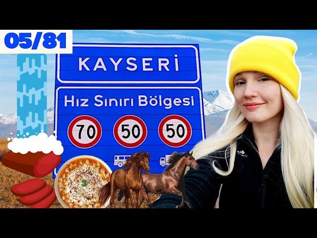 I went on a trip by myself in KAYSERI 