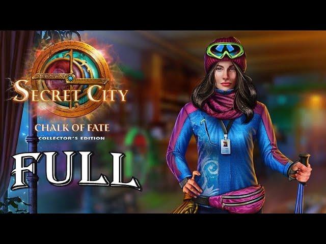 Secret City 4: Chalk Of Fate FULL Game Walkthrough Let's Play - EenaBionGames