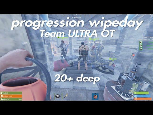 Rust Console - Zerg Wipe Progression ULTRA OT