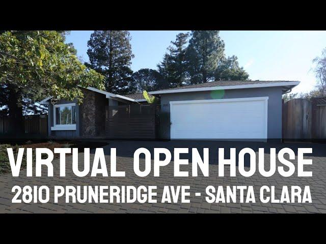 360 Virtual Open House - 2810 Pruneridge - Santa Clara - Listed by the Brasil Group