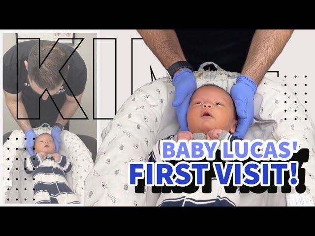 *NEWBORN BABY’S NECK IS STUCK*  Lucas’ first ever chiropractic adjustment 