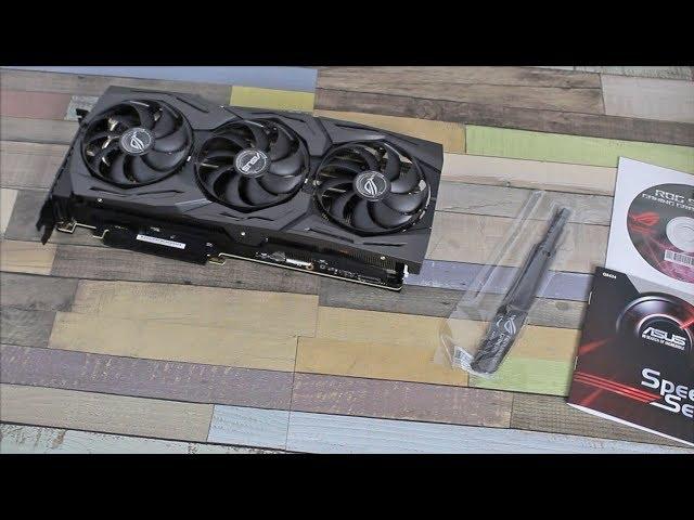 ASUS ROG STRIX GeForce RTX 2080 GAMING Videocard Unboxing