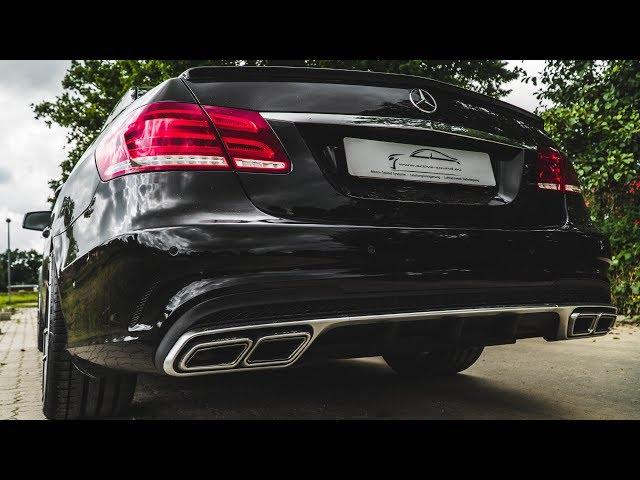 MERCEDES BENZ W212 E220 CDI SOUND TUNING - E63 AMG UMBAU & ACTIVE SOUND