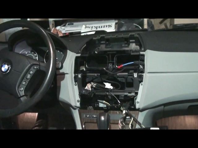 BMW E83 X3 Avin USA android display system DIY