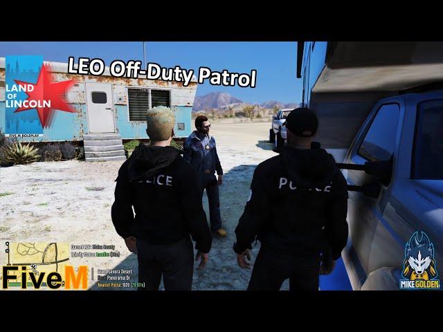 Off-Duty Los Santos Police Officer Patrol - Off-Roading Camping Trip | GTA 5 FiveM