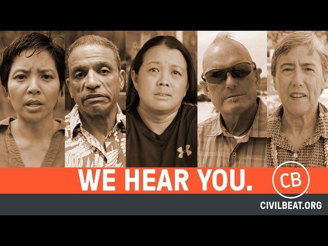 "We Hear You," Civil Beat TV spot