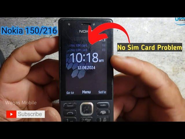 Nokia 150 Nokia 216 No Sim Card Problem Solutions by Waqas Mobile