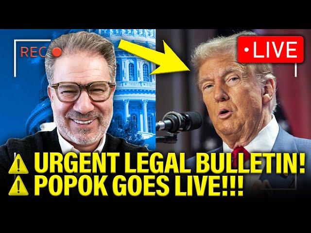 LIVE: Popok Gives URGENT LEGAL UPDATE