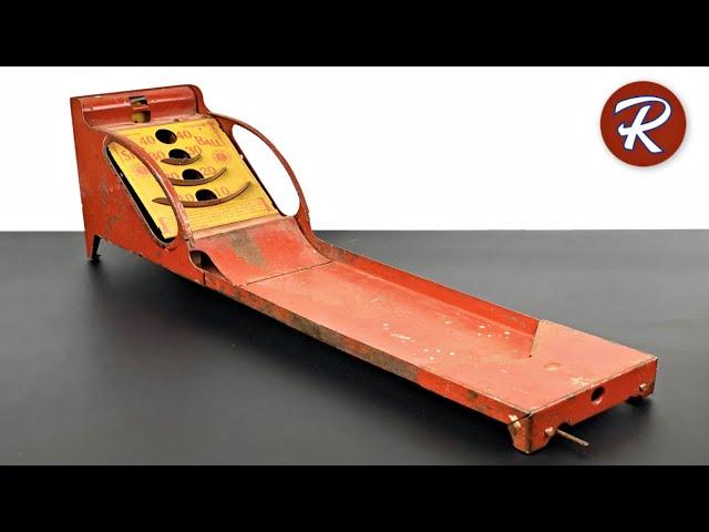 1940s Skee-Ball Game Restoration - Wyandotte Skip Ball