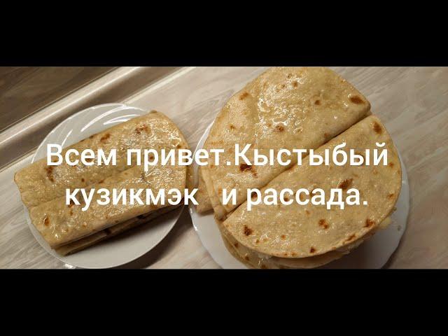 Кыстыбый , кузикмэк и про рассаду .