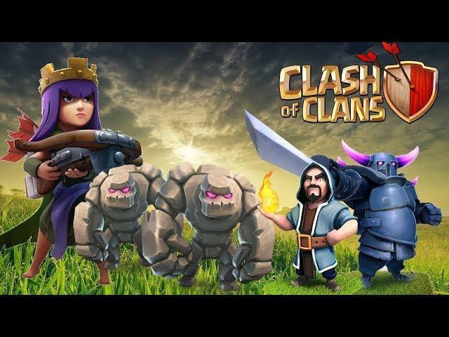 Ищу друзей играть в Клэш оф Кланс видео #5 ● Братыня и Clash of clans