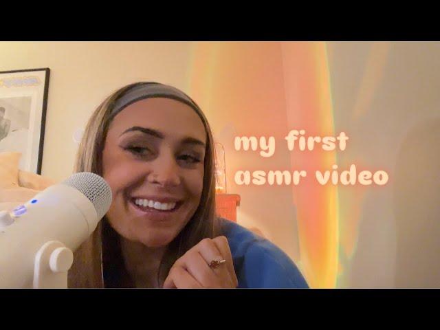 my first asmr video 