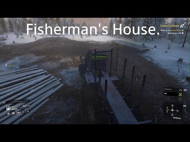 SnowRunner - Amur, Fisherman's House.