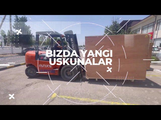 AKELA GROUP MACHINERY шоурумига янги замонавий ускуналар олиб кирилмоқда.