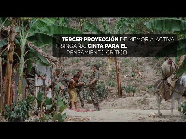 InfoZOOM: Pisingaña, el cine restaurado para enmendar decisiones