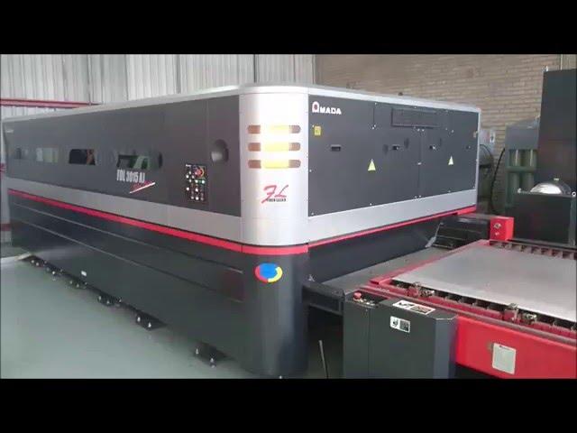 Amada Fibre Laser FOL 3015 laser cutting machine