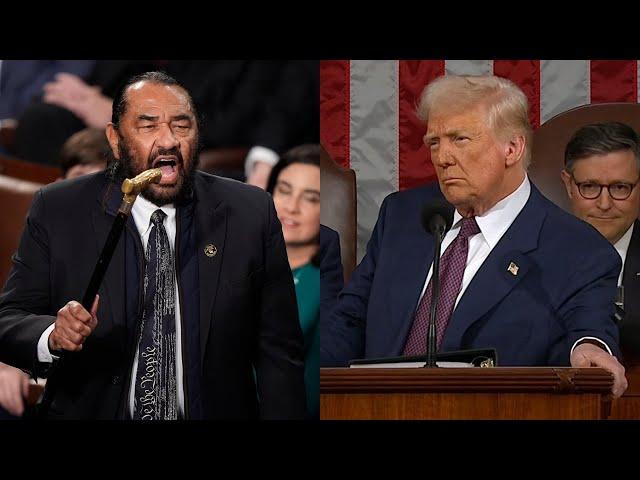 Democracy disrupted: Radical leftists try to ruin Trump’s Congress speech