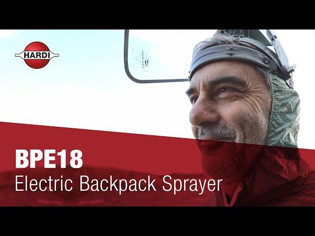 HARDI BPE18 - Electric Backpack Sprayer