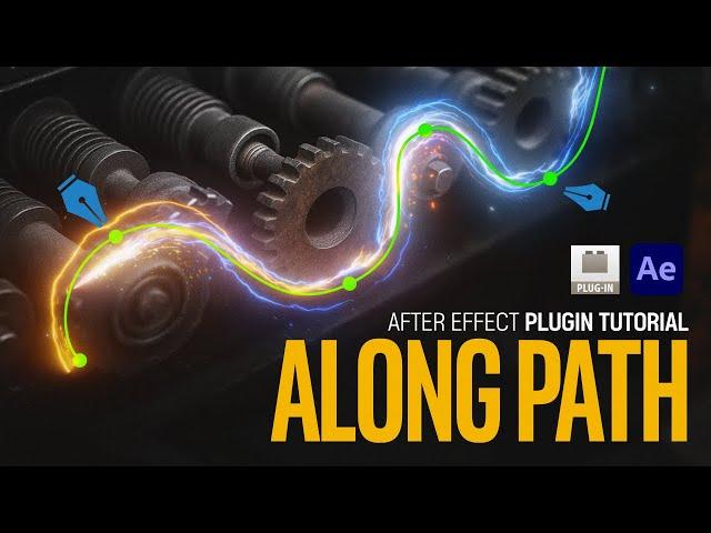 After Effects Along Mask Path Tutorial Easy Path Flow