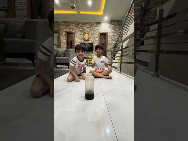 #Ahmed and #Muhammad try to put mentos in coke #shorts