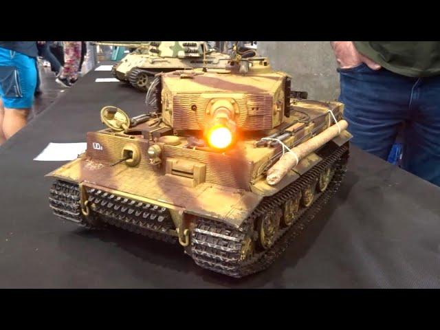 Spectacular RC Tanks in Action | Model Hobby Game Leipzig 2024